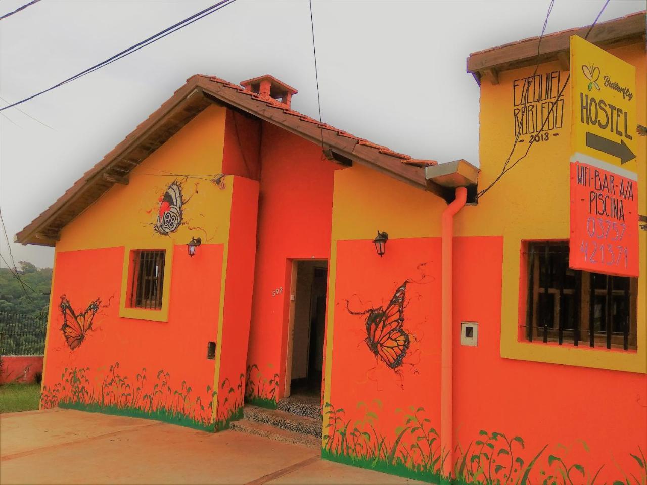 Butterfly Hostel Puerto Iguazu Ngoại thất bức ảnh