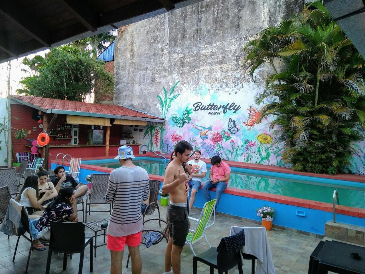 Butterfly Hostel Puerto Iguazu Ngoại thất bức ảnh